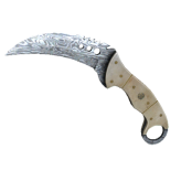 Talon Knife | Damascus Steel (Well-Worn)