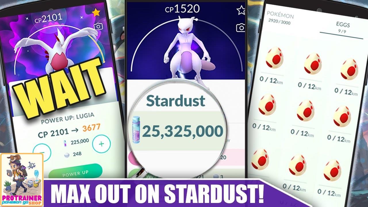 22 Million Stardust by defeat Team GO Rocket Grunt and Leaders & Bonus 20+ Shadow Shinies , 2+ IV100% Shadow & 80+ IV100% Purified