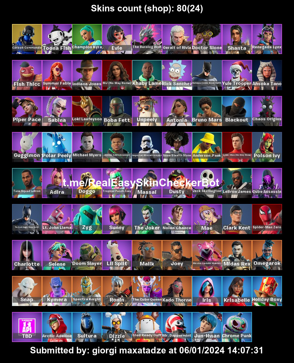  only pc 80 skins full access charlotte spider man zero