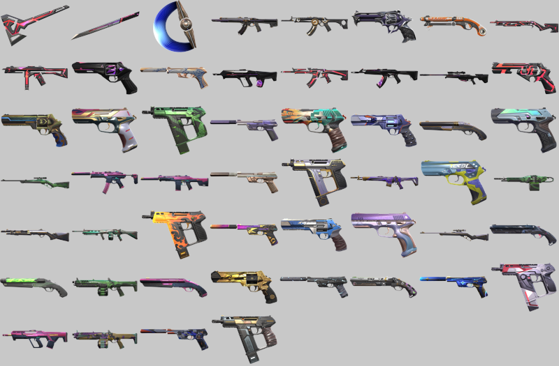 [EU/TR] / 52 SKINS / - .SYS Melee - K/TAC Blade - Terminus A Quo ...