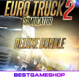 Euro Truck Simulator 2 Deluxe Bundle | STEAM OFFLINE | 100% Warranty 