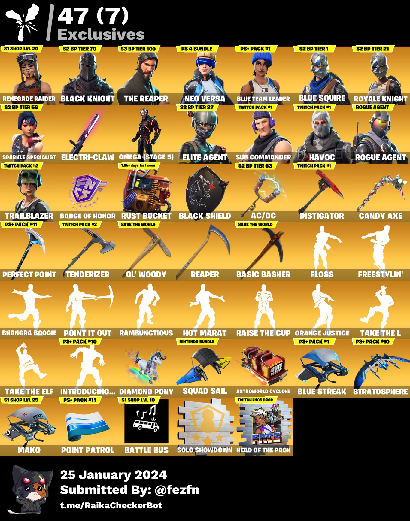 226 SKINS / Renegade Raider / Black Knight / The Reaper / Omega / HAVOC ...