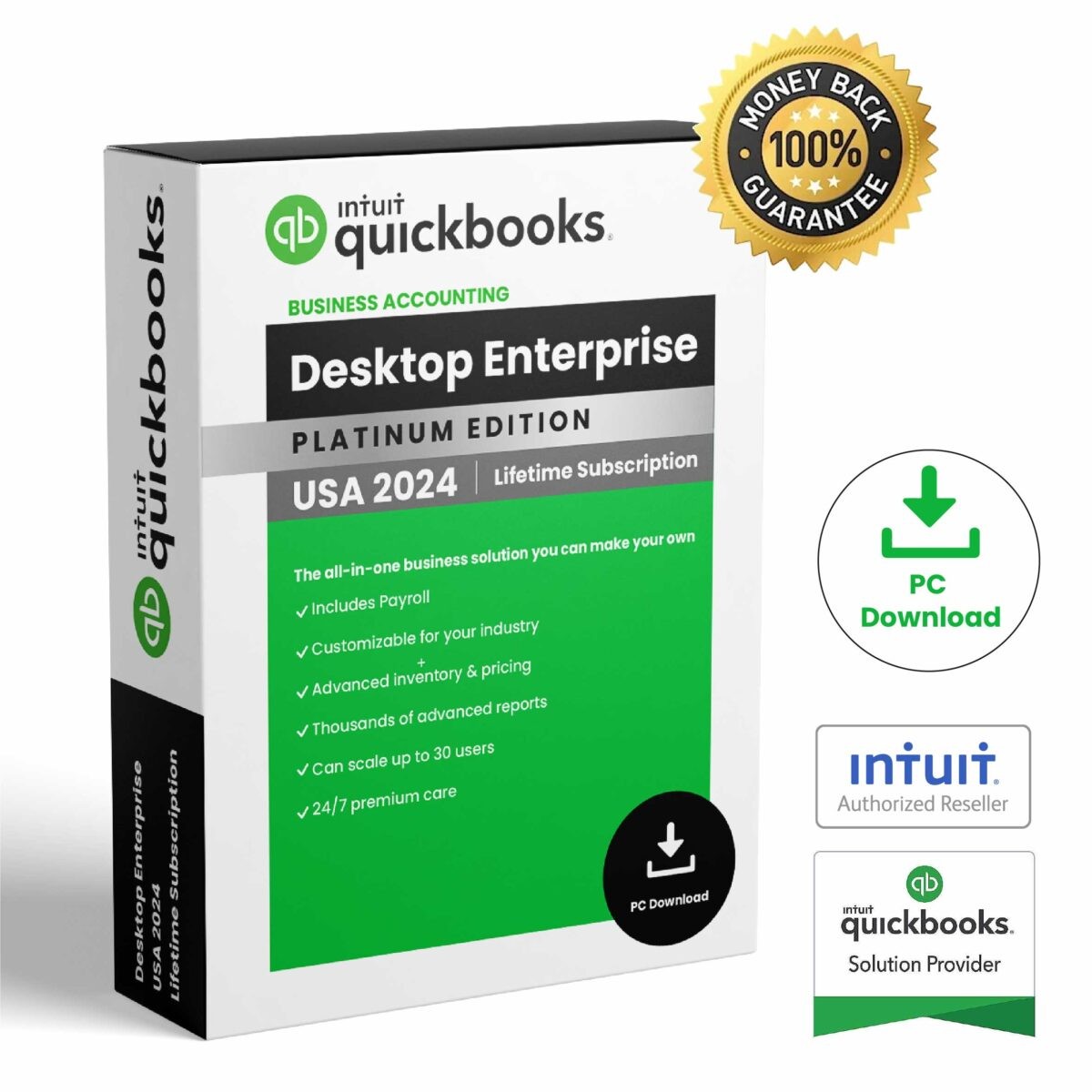 Intuit QuickBooks Enterprise Solutions 2024 v24.0 R4 (US) iGV