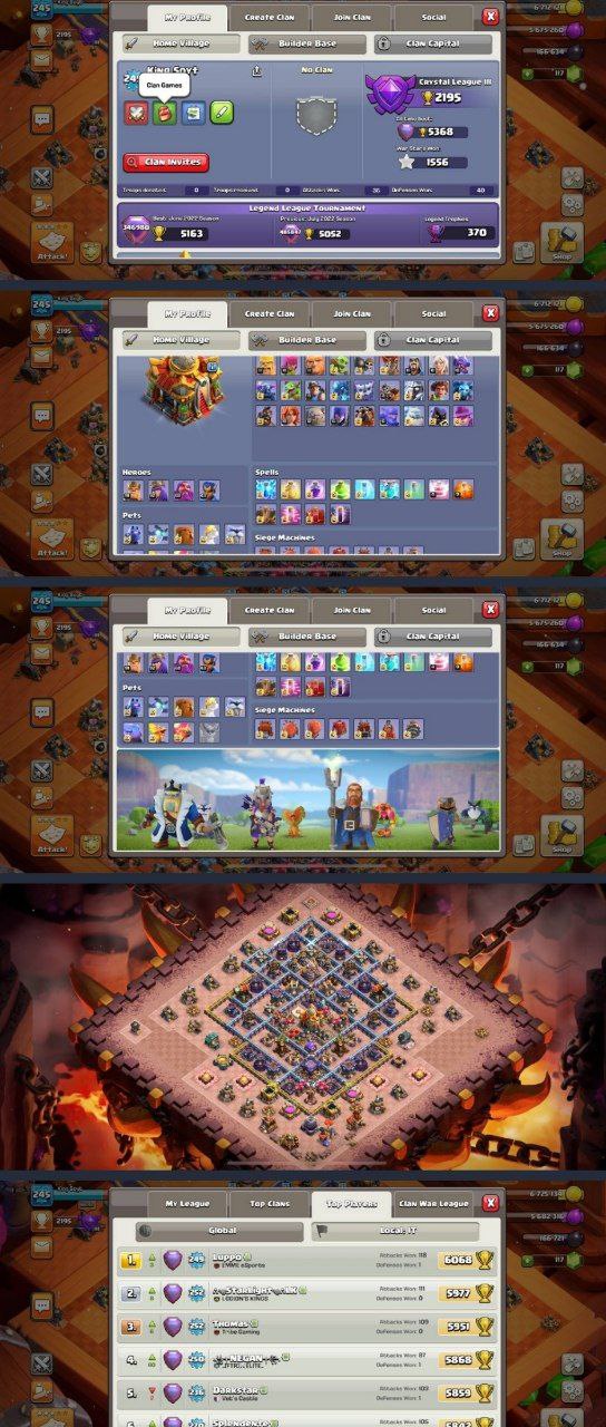 #BR006* th16 full max, [78 skins (21 legendary)] 37 scenery, local ...