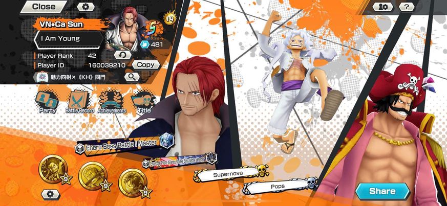 Android+IOS-KH83-3/4 Ex Max/(Roger+Shanks Red+Blackbeard+Luffy g5)-BF(whitebeard+franky+bullet+pero pero)-SUP=149%-HYBEBOOST 14