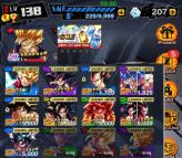 IOS+Android-Full Team GT-Legends Limited(Goku 10 star+Goku Youth-SS4 Gogeta+SS4 Goku)-Nice Equiment+Many Sparking good star-HL262