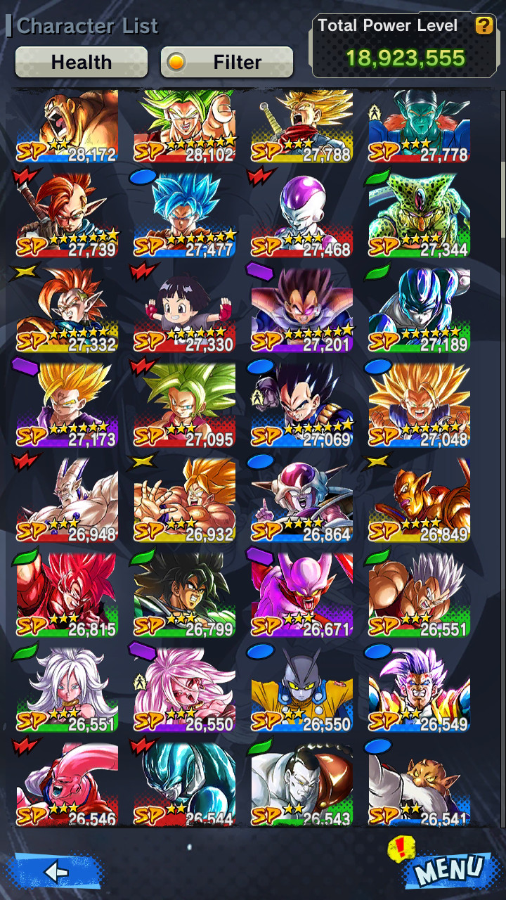 IOS + Android All Team GT Legends Ltd (Goku 10 Star + Goku Youth - SS4 Gogeta + SS4 Goku) - Хорошее оборудование + много блестящих хороших звезд - HL262