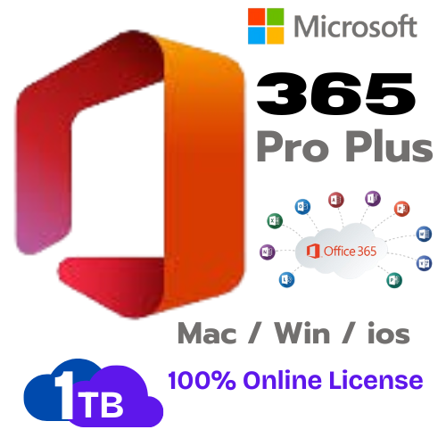 Office 365 - 5 PC - Win/Mac - LICENSE FOR ALL