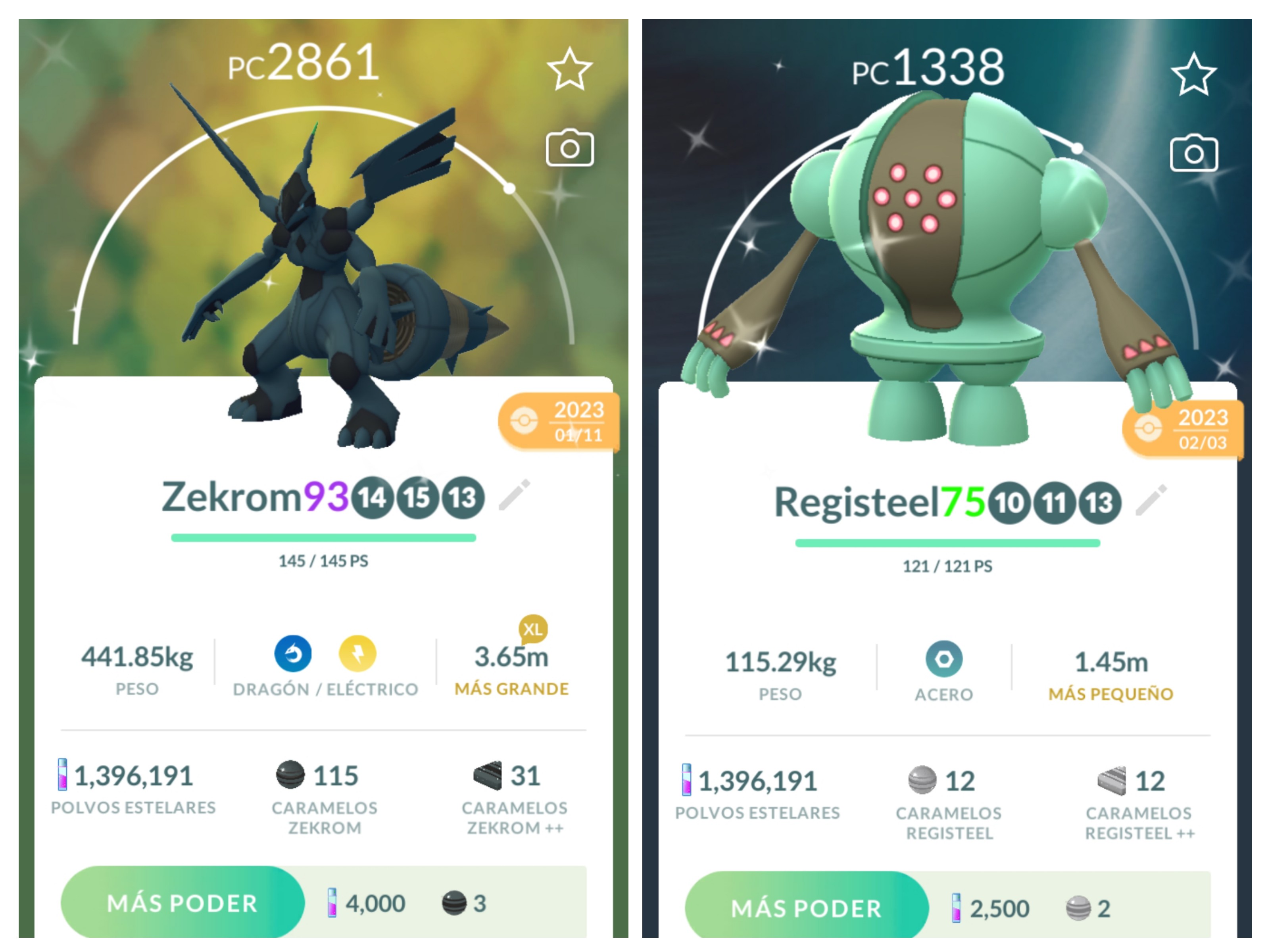 TMo[UNK][UNK]Lvl 40, Shiny Legendary Tapu Lele, Zekrom, Registeel & 31  Legendary (Regirock, Regice, Registeel, Reshiram, Zekrom, Tapu Koko) #466 -  iGV