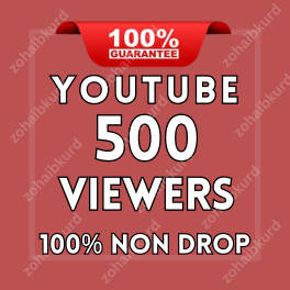 500 YouTube Viewers Bonus Free Likes Guaranteed Service