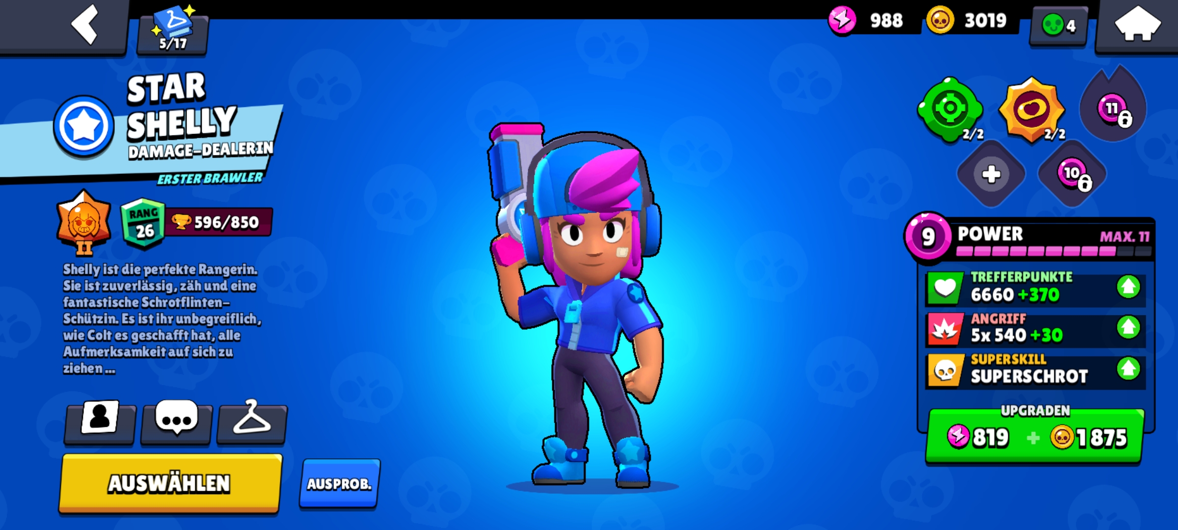 Brawl Stars Account with Star Shelly Skin!!! - iGV