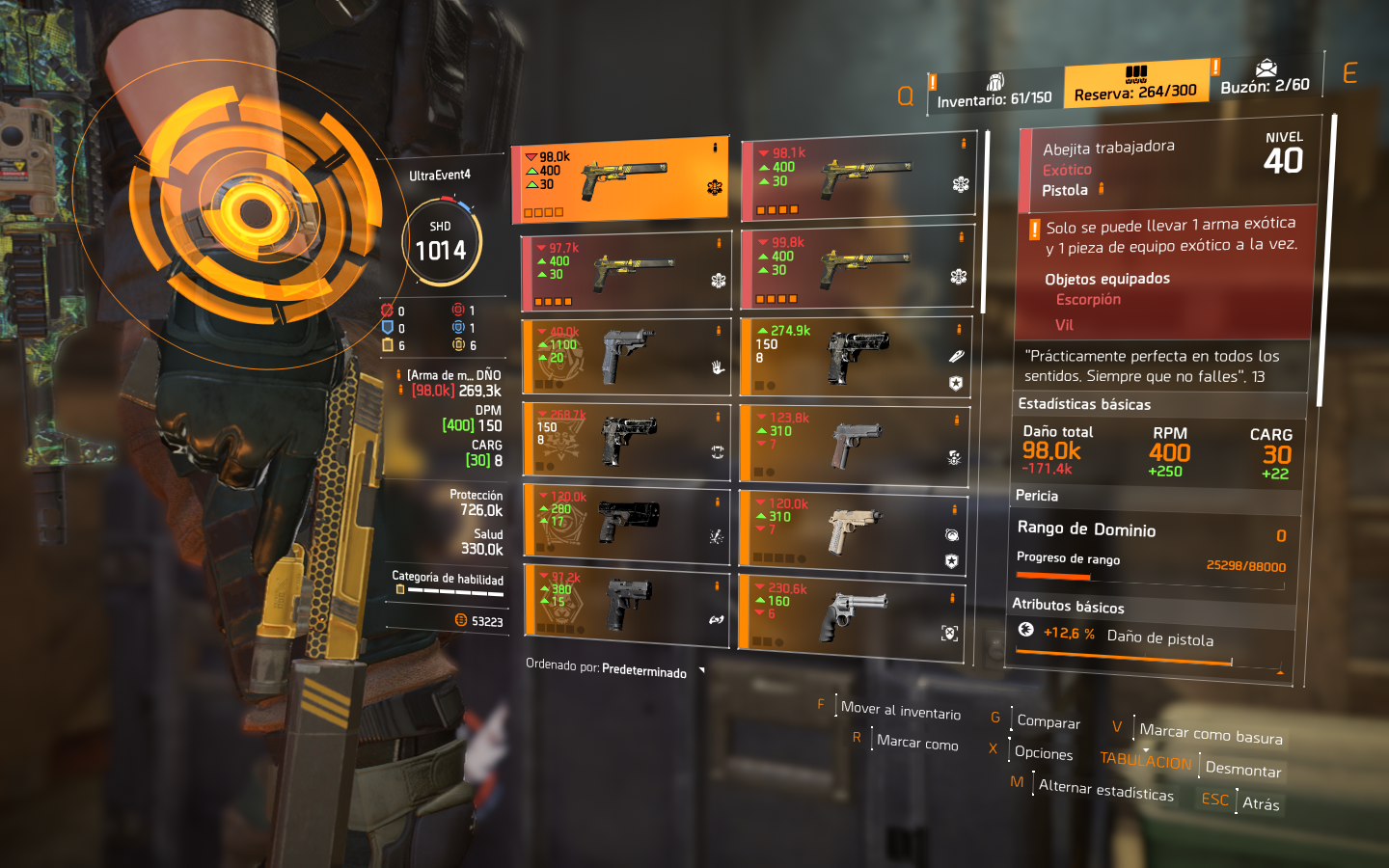 [PC] Tom Clancy's The Division 2 ULTIMATE EDITION SHD LVL 1000 Expertise 9  +builds, many exotics, many items