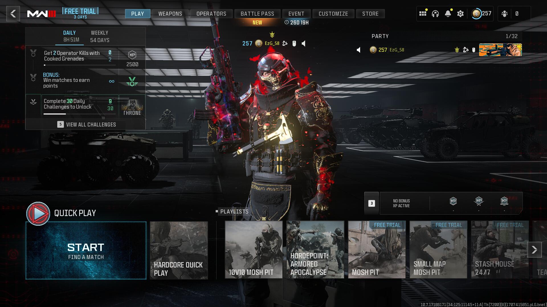 44 Interstellar Camo】【44 Weapon Max LvL】【S1 Black Cell】Full Account No.58 -  iGV