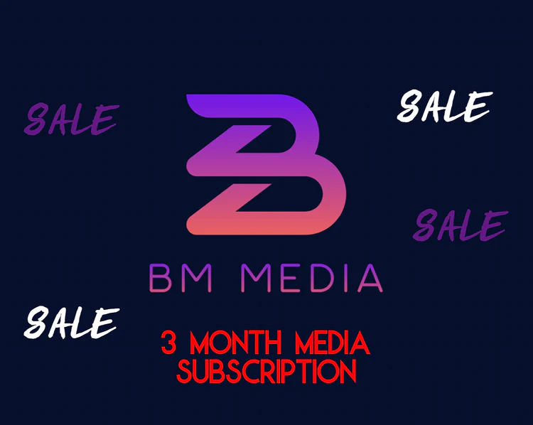 BM Media 3 Month Subscription