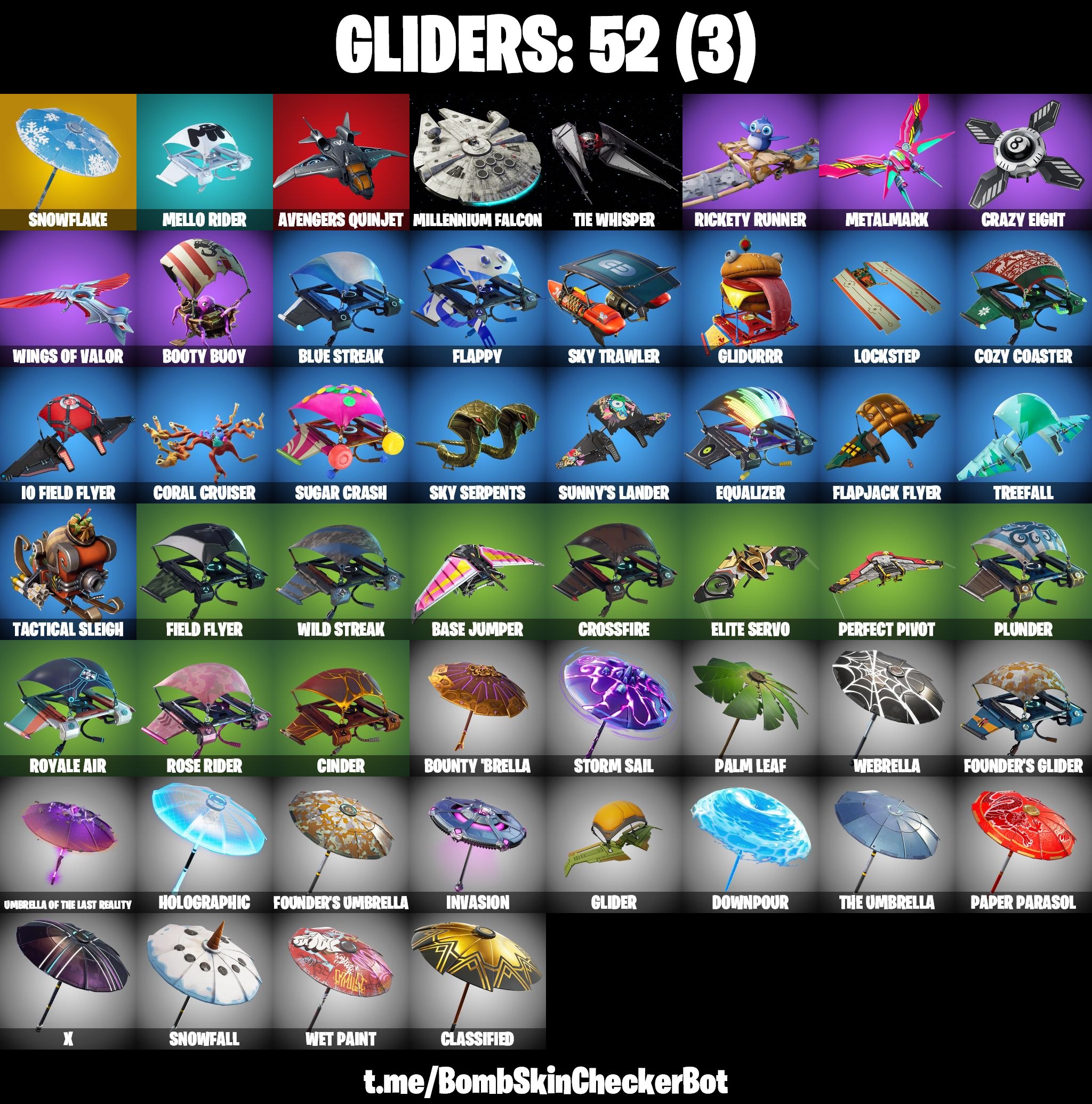 60 Skins / John Wick / Warpaint / World Warrior / Fishstick World Cup ...