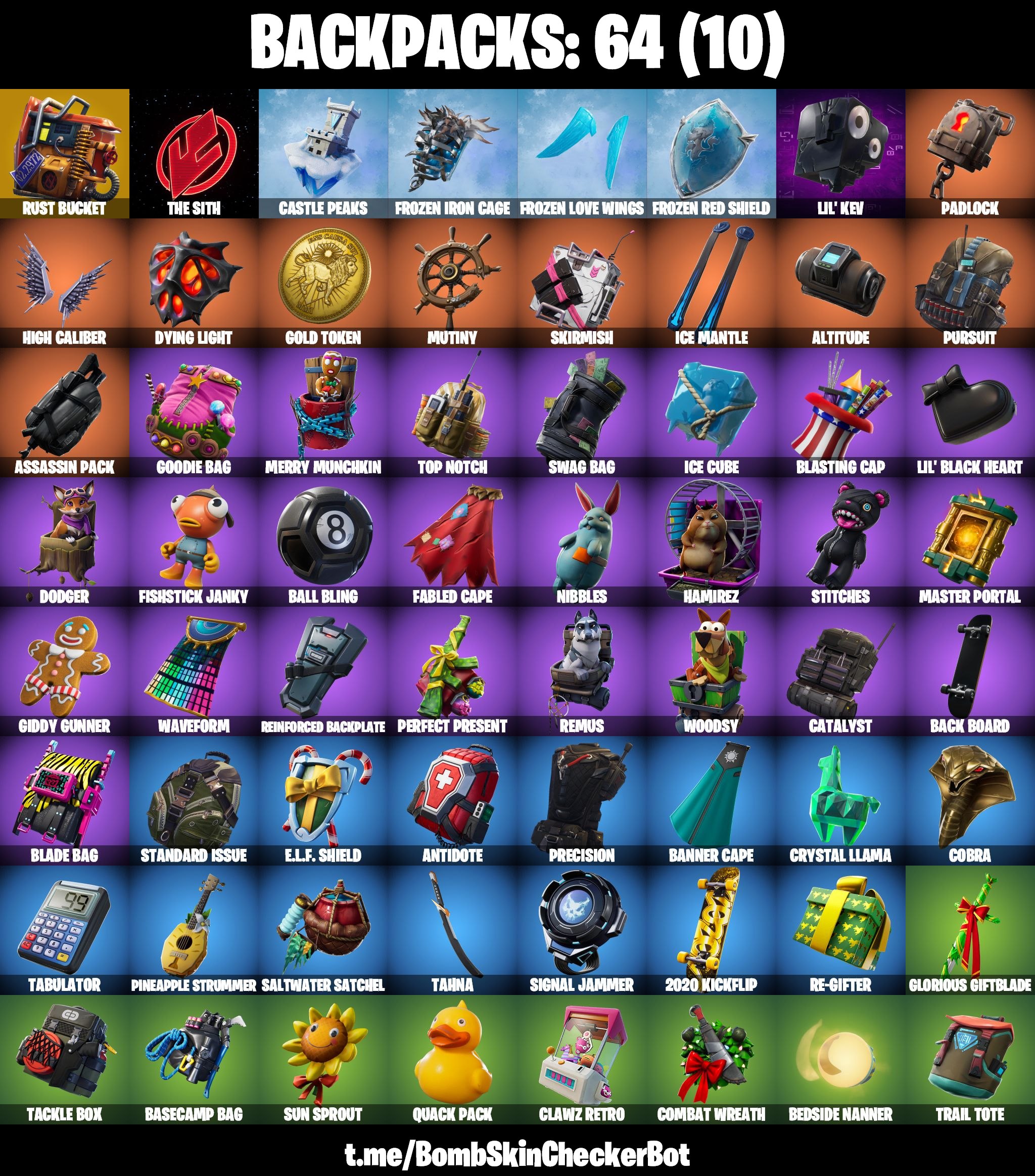 60 Skins / John Wick / Warpaint / World Warrior / Fishstick World Cup ...