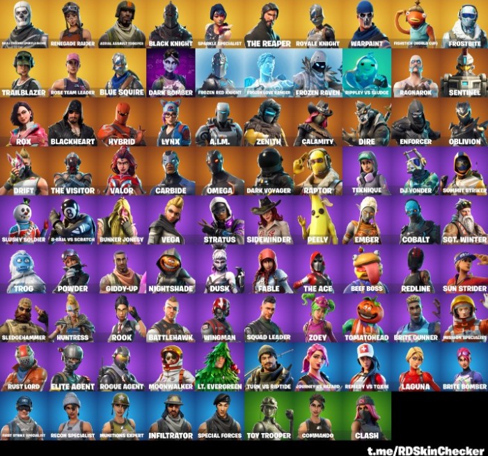 renegade raider og skull trooper aerial assault trooper black knight ...