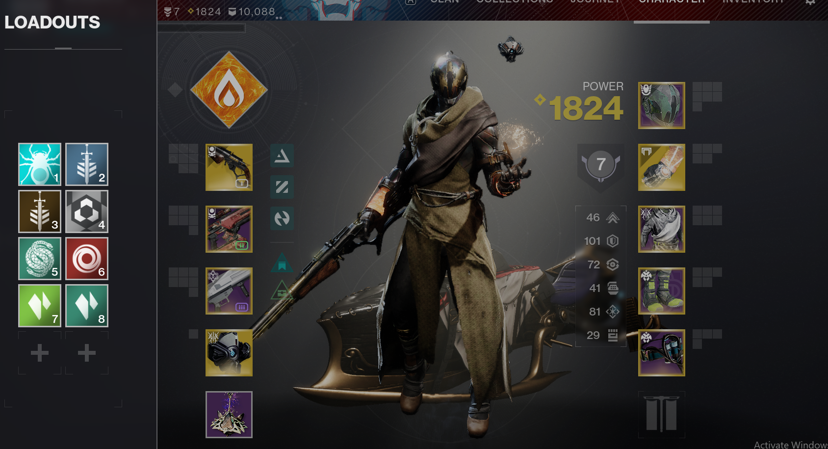 THE CONQUEROR TITLE - DESTINY 2 ACC I DLCS with GOD ROLLS I READY FOR ALL CONTENT I LVL 1825