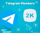 Telegram Members - High Quality  100% Real Peaples