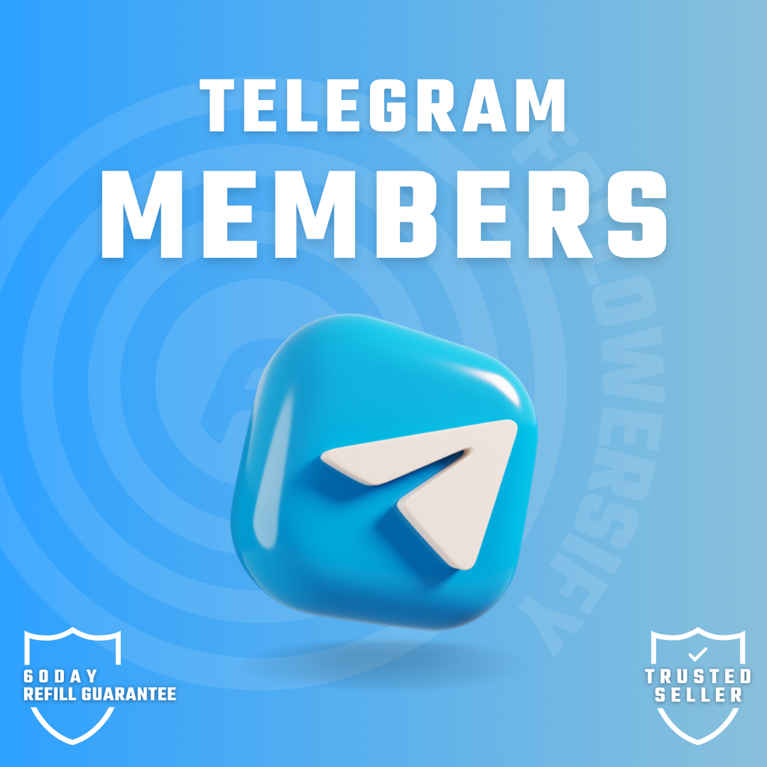 Telegram Members - Social Media Growth Services - Telegram Services - Fast Delivery - (High Quality - Warranty - Fast Delivery)