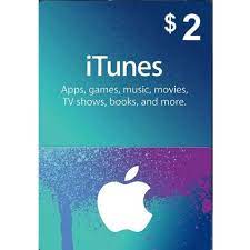 US iTunes Keys - $2 iTunes Gift Card - United States
