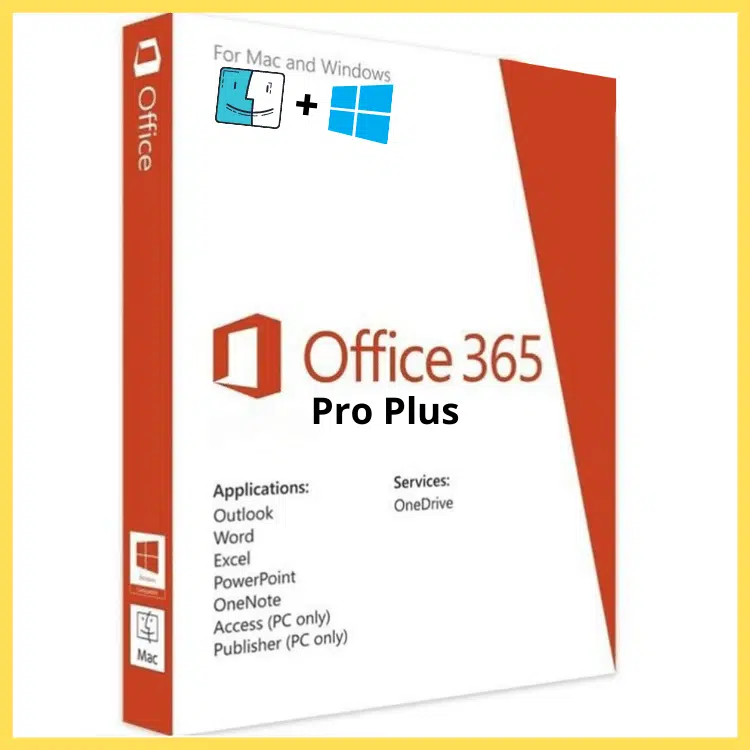 Microsoft Office 365 Professional Plus - Lifetime License - Digital Download - For Windows and Mac