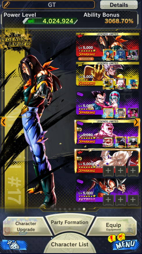IOS+Android-Good-25 LF-Full Team Android+Team Gohan-Super 17+Goku-Bardock+Ultimate Gohan+Vegeta-Goku+Beast Gohan+Androi17+Piccolo)Vip Equi-DR248