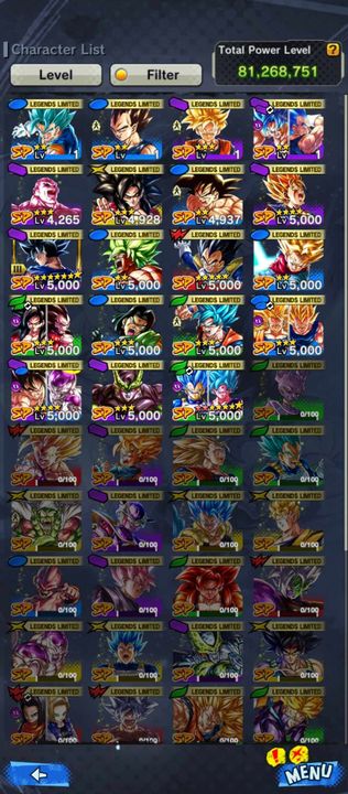 Android+IOS-UL Instinct Goku+19 LF(Vegeta-Goku 9 star+Sign-Goku+Goku-Frieza+SS3-SS2 Goku-Vegeta+Trunk+Gohan+Android 17+Vegito)-Good Equi+EX-DR51