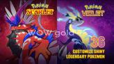 Pokemon Scarlet and Violet - Customize Shiny Legendary Pokemon x36 - GLOBAL