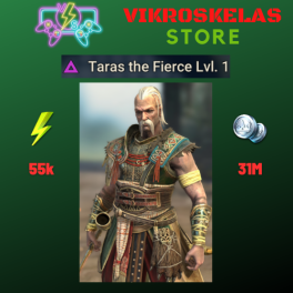 Starter acc with Taras : 55k energy / 31 mln coins / Wythir, Arix + 12 Login Legendaries