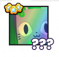 Rainbow Huge Leprechaun Cat PS99
