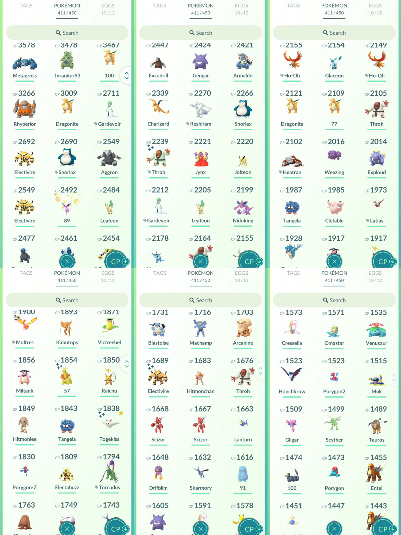lvl34,have 13 Legendary,28 Shiny,have many nice high CP pokemons,have 100IV Dragonite,N8198