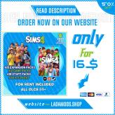Exclusive offer The Sims 4 All 84+ DLCs 2024 Expansion Please Read Description