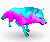 ASA PVE COTTON CANDY DIREWOLF BIRTH LEVEL213 HP3036.1 STAM1144 DAMAGE387.3% MALE OR FEMALE DELIVER TO BASE