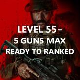 Call Of Duty WARZONE III | LEVEL 55 READY FOR RANKED | 5 GUNS MAX | BATTLE.NET | ACTIVISION FULL ACCESS | FAST DELIVERY 