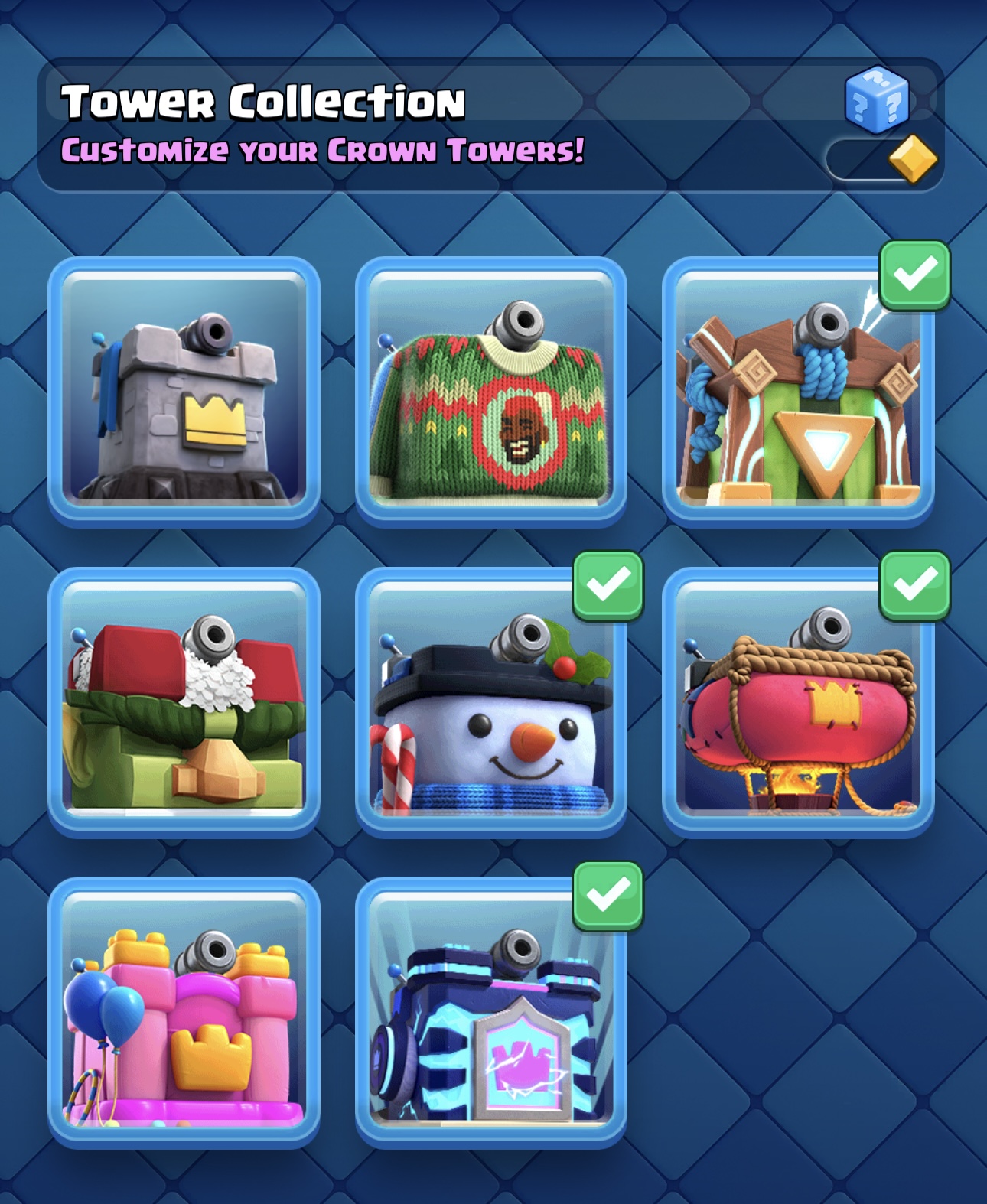 Super stacked clash royale account 9000tr   100+ emotes level 15 King tower and cards and much more ! 