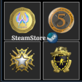 CS2 Prime+Last Online 3 year ago+NO VAC+(2019 Service Medal+5y+Loyalty+Global Offensive Badge)+2266hours #