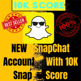 SNAPCHAT ACCOUNT◉【10000】 /Snapscore ◉ 【Instant Delivery】 / Snapchat Account With 10000 (10k)◉ + Score Highest Quality /#SNAPCHAT Account
