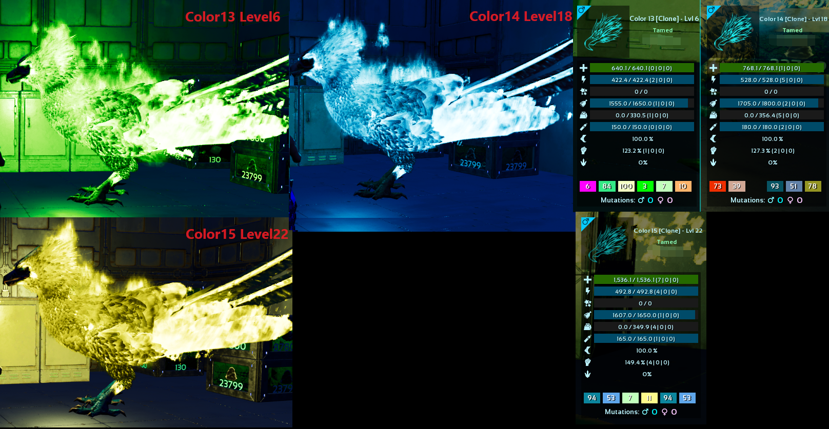 ASA PVE PHOENIX[CLONE] LEVEL 6-57  15 COLORS AVAILABLE, DELIVER TO BASE