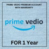 PRIME VIDEO shared account FOR 12 MONTHS