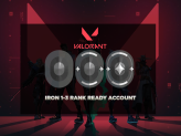 [EU] IRON 1/2/3 RANKED SMURF ACCOUNT | LASTEST ACT | 20/20+ LEVEL | Full Access | Free Agents
