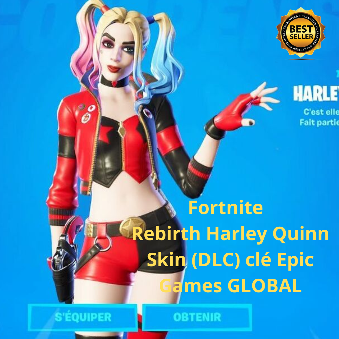 Fortnite  Rebirth Harley Quinn Skin (DLC) clé Epic Games GLOBAL