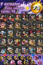 IOS+Android-Hyber Boot 73-8 Ex(Shanks Red+Akainu+Big Mom+Shank Blue+Luffy+Zoro+Black Beard+Oden)-Good Medal-SP 164%-Good BF
