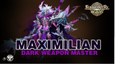 Europe Starter account with dark weapon master ( Maximilian )