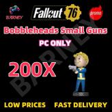 200 x Bobbleheads Small Guns - Fallout 76 - Fast Delivery - PC Only