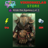 Starter acc with Krisk : 54k energy / 28 mln coins / Arix, Ninja + 12 Login Legendaries / Geomancer