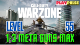 Warzone 3 RFR | LEVEL 55 | 3 Meta Guns | Full Access | Ready for Rank | Manually Played | Steam-Activsion | COD | MW3