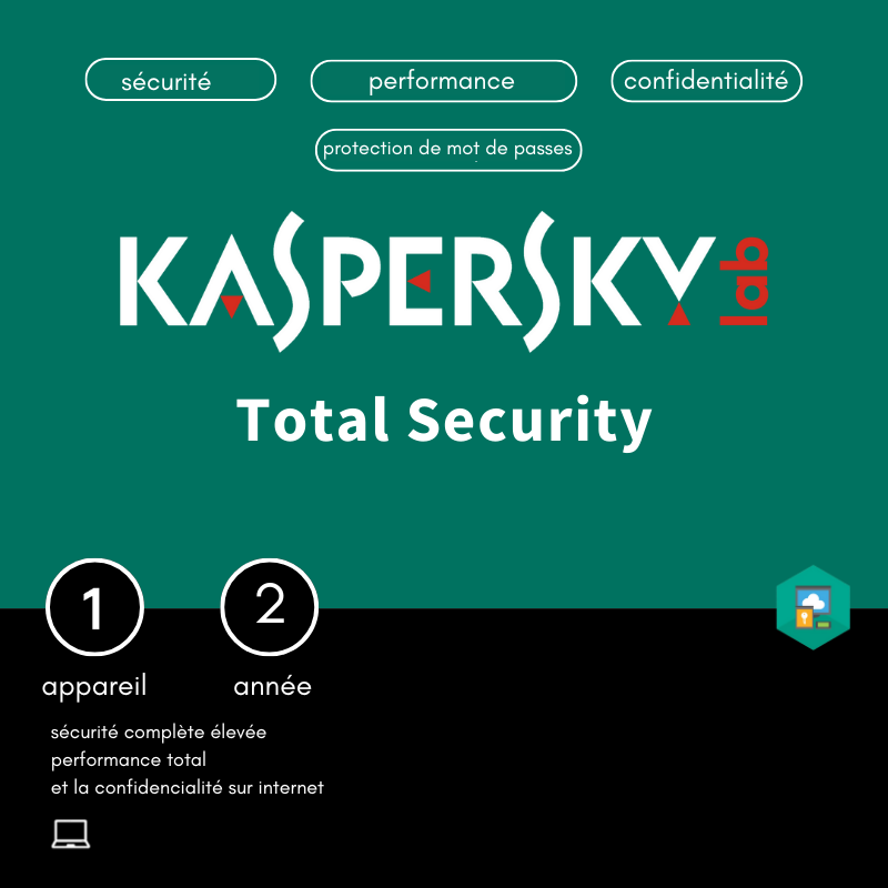 Kaspersky total security  2 years
