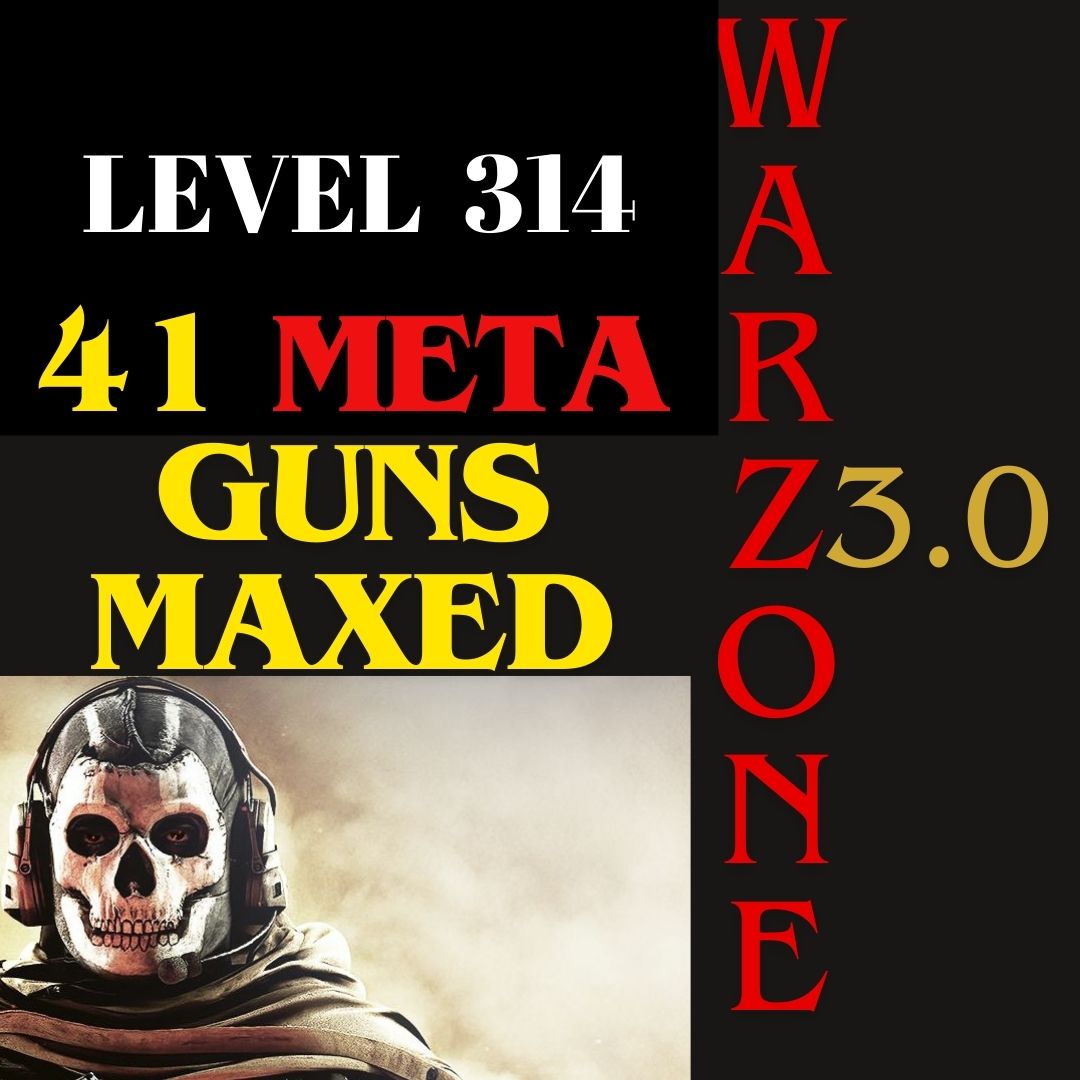 |Warzone 3.0|| Level 300-350| |41 Meta Guns Maxed| 1xBinary Event Camo| Prestige 6| Steam Activision|