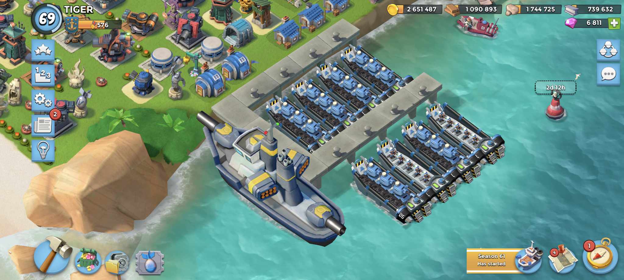 LEVEL 69 - HQ 26 - VP 567 - PW 1923 - GEMS 6861 - GUNBOAT- 24 - Very Cheap and Safe - Instant Delivery .